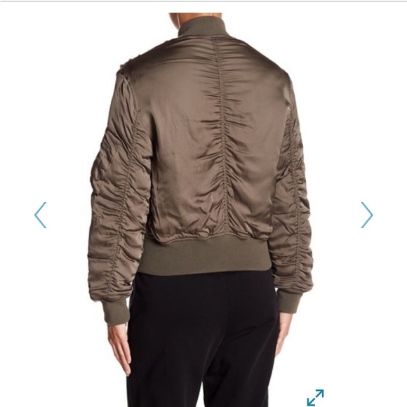 All Saints Jackets & Coats All Saints Sage Green Bomber Jacket